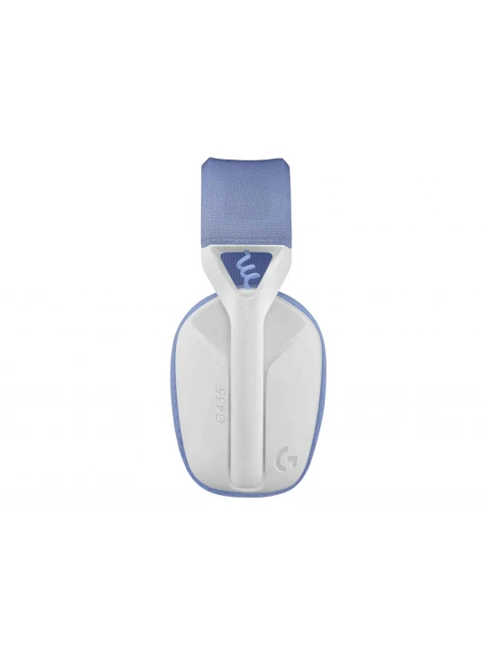 Наушник LOGITECH G435 LIGHTSPEED WIRELESS GAMING (WHITE) (L981-001074)