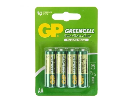 Մարտկոցներ GP AA GREENCELL 4 