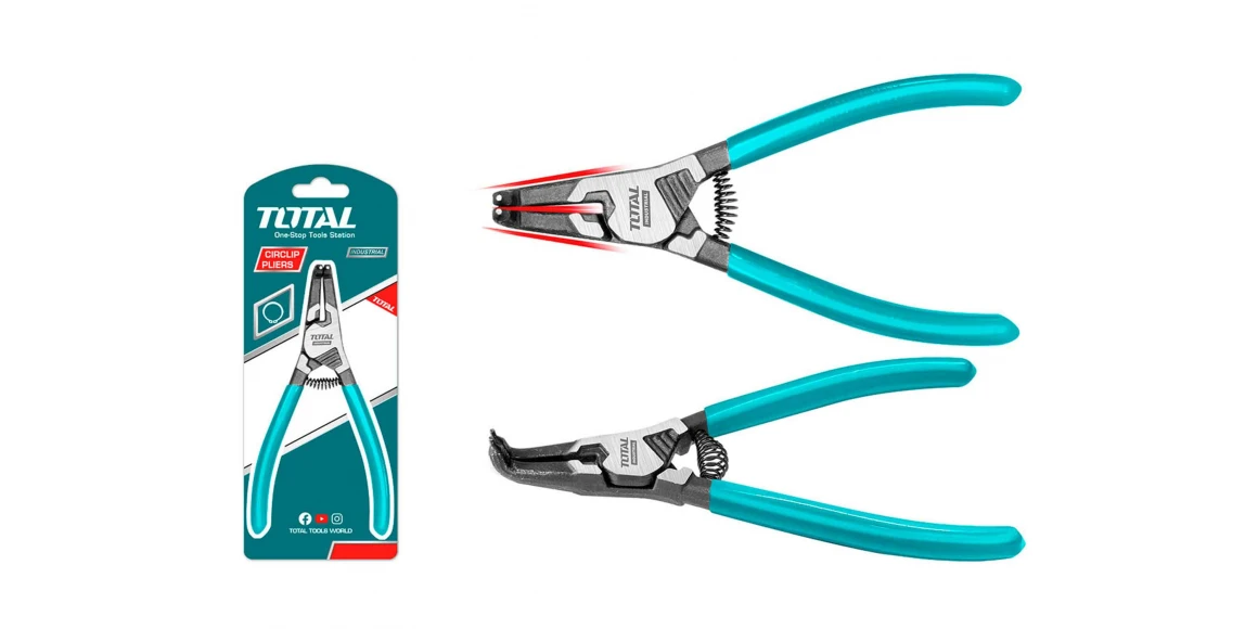 Flat-nose plier TOTAL THTJ21802 