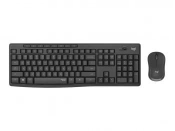 Ստեղնաշար LOGITECH MK295 SILENT WIRELESS COMBO + MOUSE (GRAPHITE) (L920-009807)
