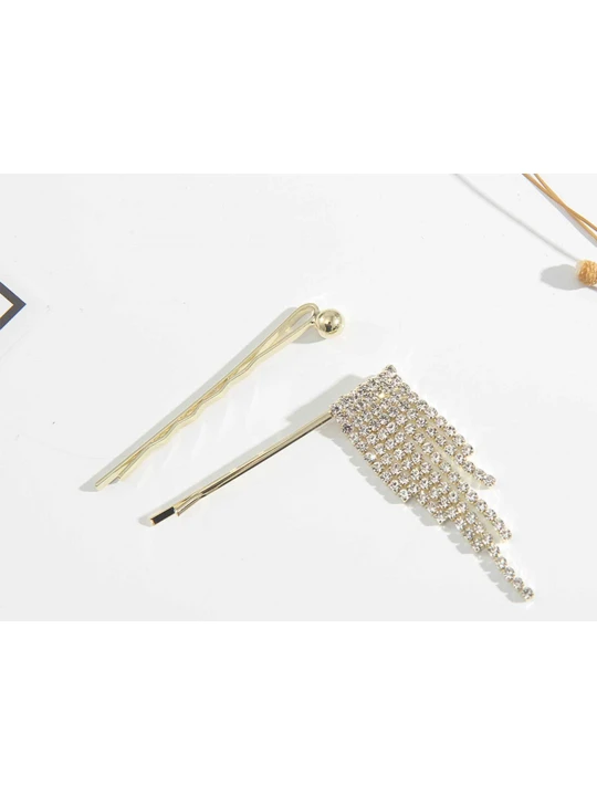 Заколки & аксессуары XIMI 6941700664946 TESSEL BOBBY PINS SET (664946)