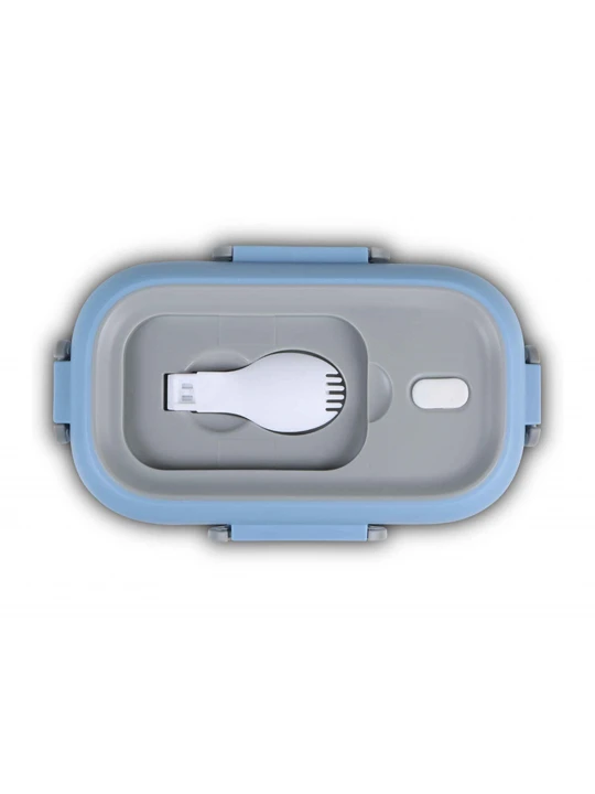 Пищевые контайнеры NAVA 10-262-006 S.STEEL LUNCH BOX WE CARE BLUE 800ML 