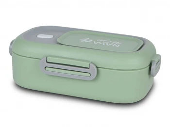 Пищевые контайнеры NAVA 10-262-007 S.STEEL LUNCH BOX WE CARE GREEN 800ML 