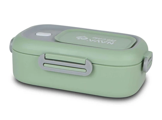 Մթերքի տարաներ NAVA 10-262-007 S.STEEL LUNCH BOX WE CARE GREEN 800ML 