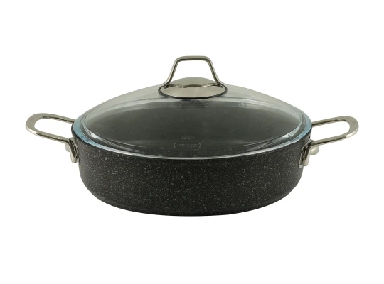 Casserols FALEZ 15310 BLACK LINE S.S HANDLE 26CM (BLN3006)