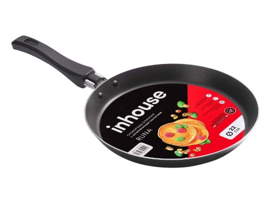 Сковорода INHOUSE IHRN22PP RUNA CREPE PAN 22CM 