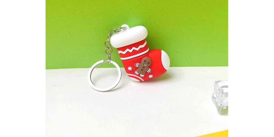 Բանալիի կախազարդ XIMI 6942156227778 (CHRISTMAS BOOTS)