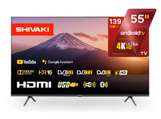 Телевизор SHIVAKI S55LU8500 GREY 