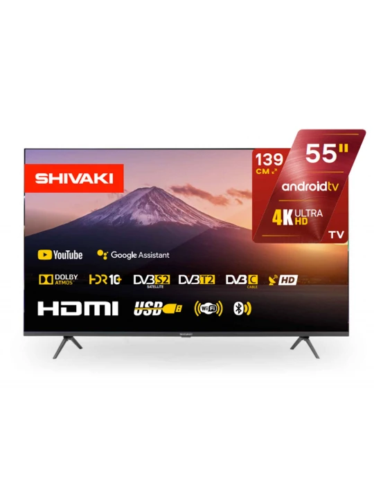 Հեռուստացույց SHIVAKI S55LU8500 GREY 