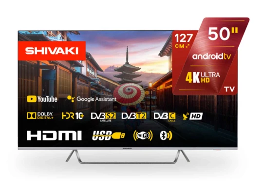 Телевизор SHIVAKI US50H3501 STEEL 