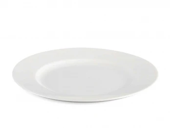 Тарелка MINH LONG 582885000 ROUND JASMINE LYS IVORY WHITE 28CM 