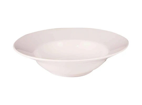 Ափսե MINH LONG 632302000 DEEP SOUP JASMINE LYS IVORY WHITE 23CM 