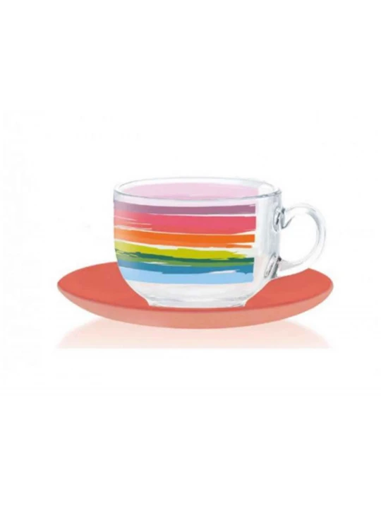 Բաժակների հավաքածու LUMINARC P6882 COLOR PENCIL FOR TEA /N3664/ 