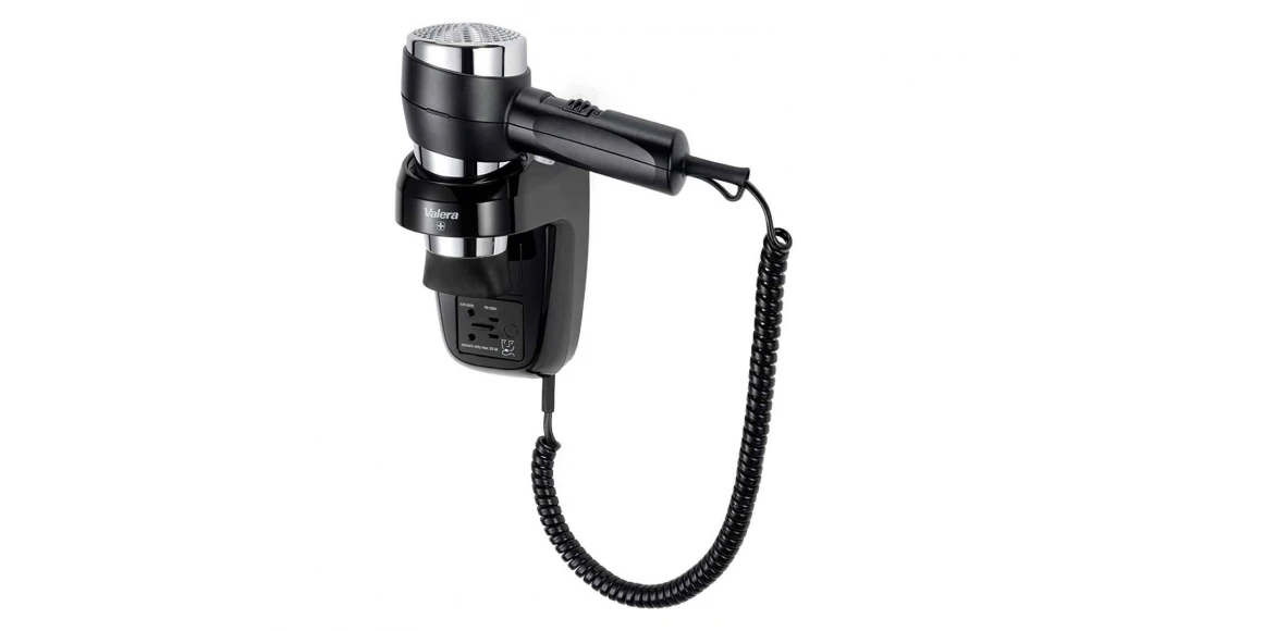 Hair dryer VALERA HOSPITALITY ACTION SUPPER PLUS 1600 SHAVER BLACK (542.06/044.05)