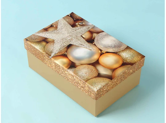 Ёлочные  украшения XIMI 6936706425929 (CHRISTMAS GIFT BOX-M)