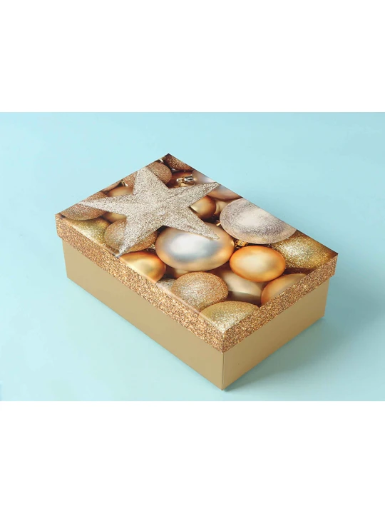 Ёлочные  украшения XIMI 6936706425936 (CHRISTMAS GIFT BOX- S)