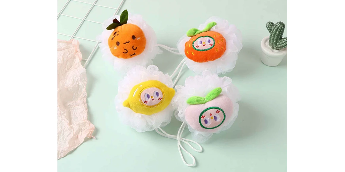 Shower sponge XIMI 6937068090268 FRUIT (090268)