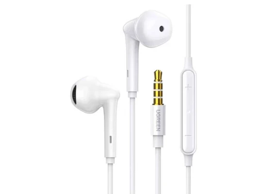 Ականջակալ UGREEN Wired Earphones 3.5mm (WH) (60692)