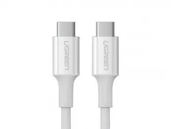 Մալուխ UGREEN USB-C to USB-C 1.5m (WH) (80370)