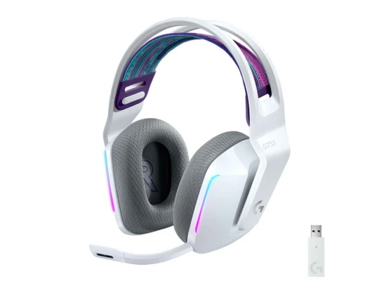 Ականջակալ LOGITECH G733 LIGHTSPEED WIRELESS RGB GAMING (WHITE) (L981-000883)