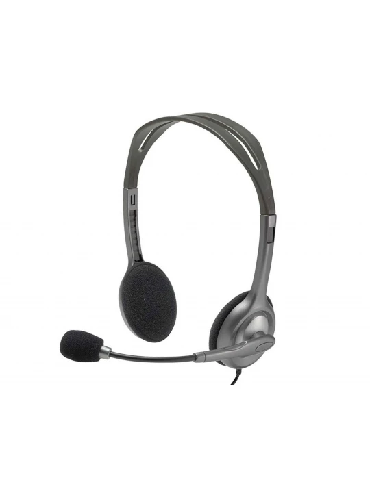 Headphone LOGITECH H110 (SILVER) (L981-000271)