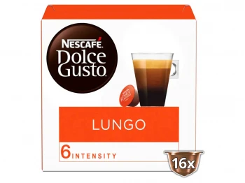 Coffee capsules NESCAFE DOLCE GUSTO LUNGO 