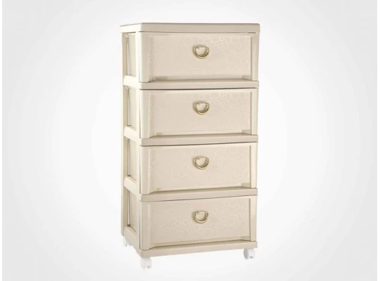 Plastic commode LIMON 153052 SEC.4 N2 GREY 