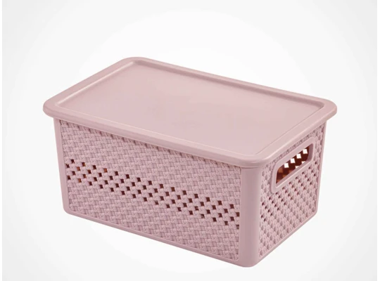 Box and baskets LIMON 215635 ORGANIZER SMALL KNIT DESIGN W/LID (907148) 