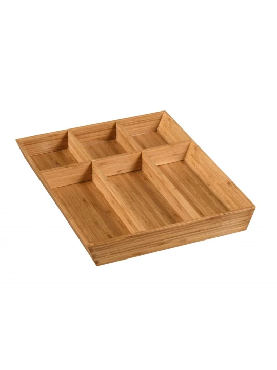 Ящик для столовых приборов KESPER 58088 BAMBOO 35X43X5CM 