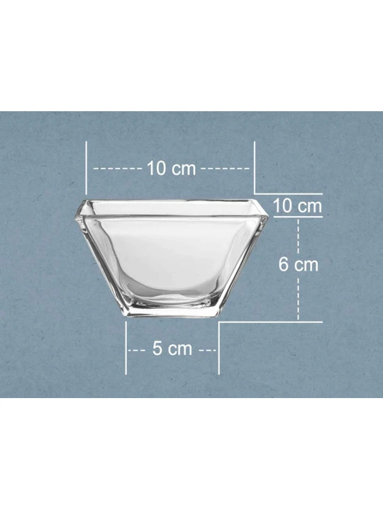 Տարա LIMON 208700 GLASSES SQUARE SET 6PC (906790) 