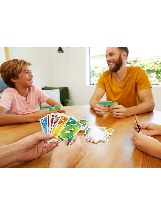 Board games MATTEL GAMES UNO CARD GAME DISPLAY INTL W2087 