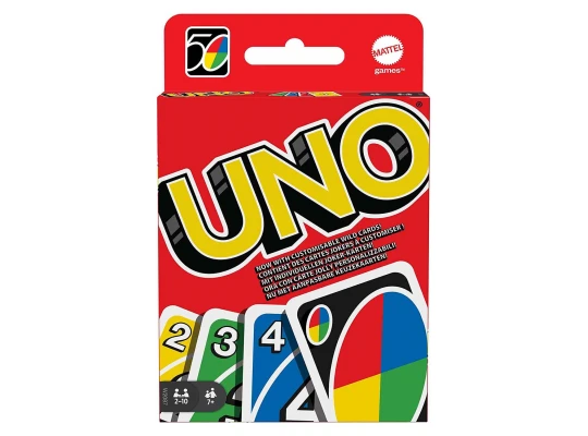 Настольные игры MATTEL GAMES UNO CARD GAME DISPLAY INTL W2087 