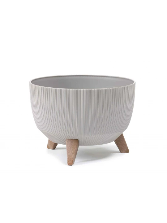 Flower pot LAMELA LA951-44 MISA ROMA JUMPER 290 TAUPE 