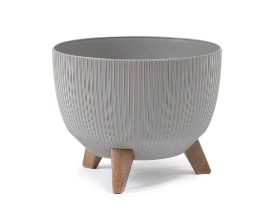 Ծաղկի զամբյուղ LAMELA LA965-27 MISA ROMA OVAL JUMPER ECO WOOD 430 GREY 