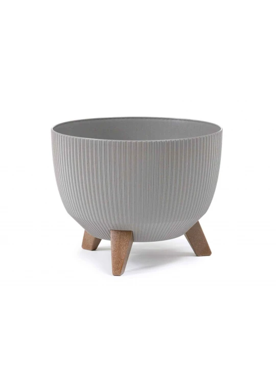 Ծաղկի զամբյուղ LAMELA LA965-27 MISA ROMA OVAL JUMPER ECO WOOD 430 GREY 
