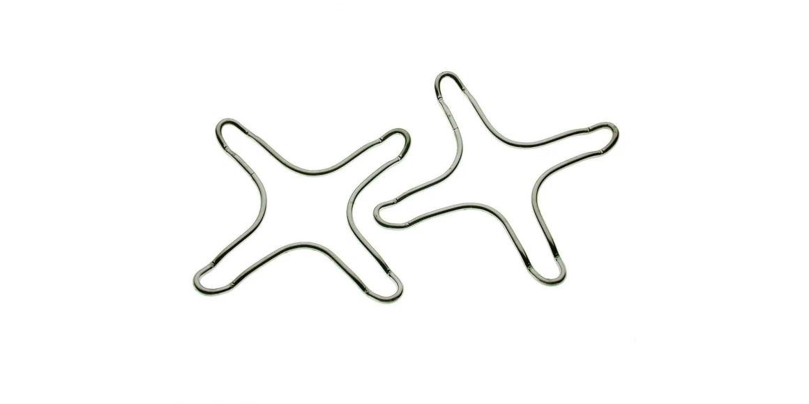 Տակդիրներ PEDRINI 0160-8 CHROME ADAPTER ON GAS 2PCS 