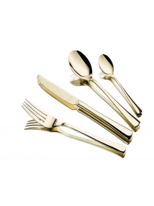Սեղանի դանակ-պատառաքաղ SOLEX 364616 KARINA NEW STYLE CHAMPAGNE SET 16PC 