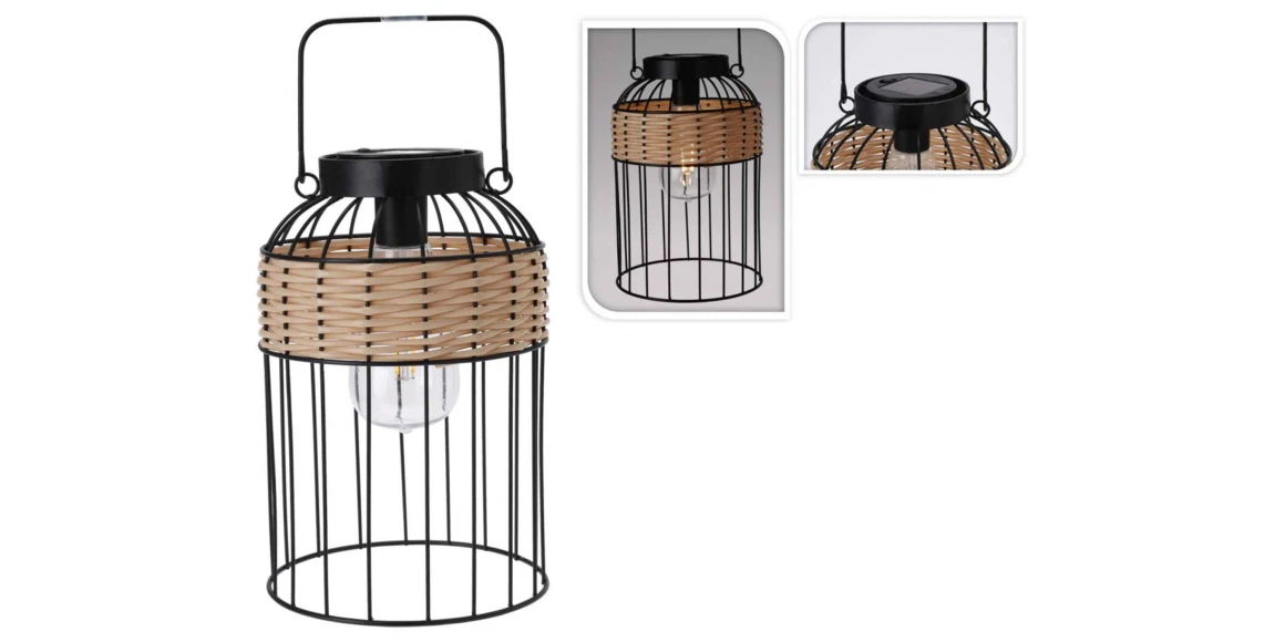 Դրսի լուսամփոփ KOOPMAN SOLAR LANTERN PP D16XH25CM (C46999580)