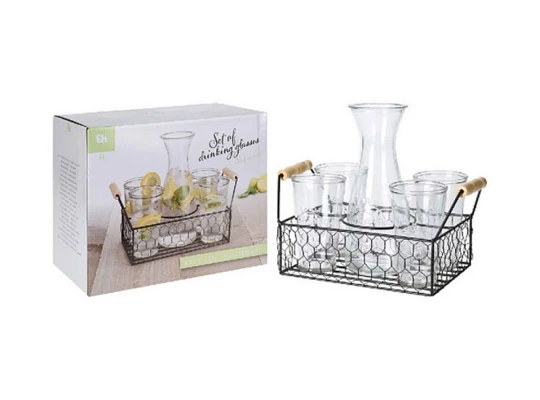 Кувшин KOOPMAN GLASS 6PCS SET (CD1001110)