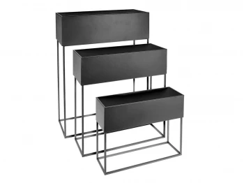 Ծաղկի զամբյուղ KOOPMAN METAL BASE 3PCS (HZ1908940)