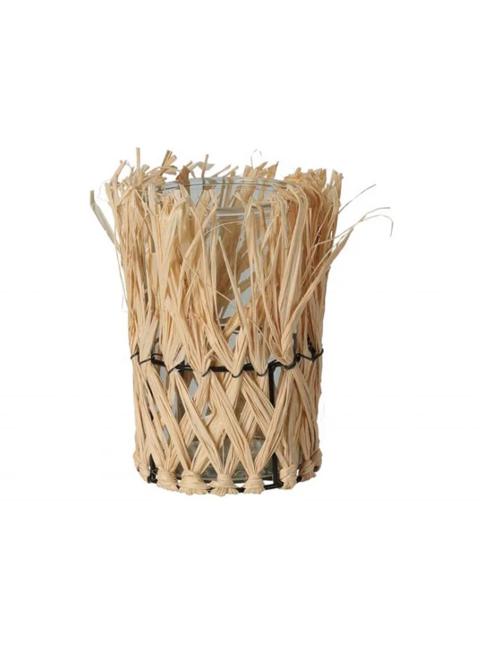 Մոմակալ KOOPMAN RAFFIA DIA 12X15 (HZ1954040)