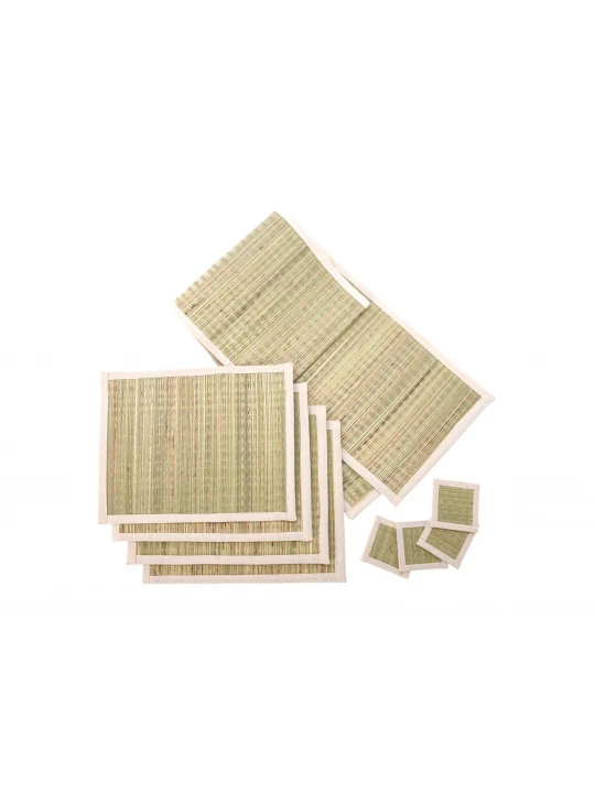 Сервировочная салфетка KOOPMAN D25000030 GRASS W COTTON 9PCS (547659)