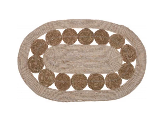 Գորգ KOOPMAN 80X50CM TRESSED OVAL (KR2002240)