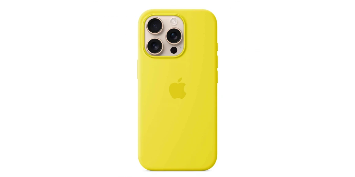 Чехлы для смартфонов APPLE iPhone 16 Pro Silicone Case With MagSafe (Star Fruit) (MYYQ3ZM/A)