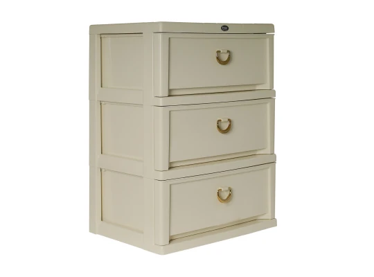 Plastic commode LIMON 151807 SEC.3 N2 CREAM 