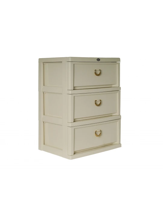 Plastic commode LIMON 151807 SEC.3 N2 CREAM 