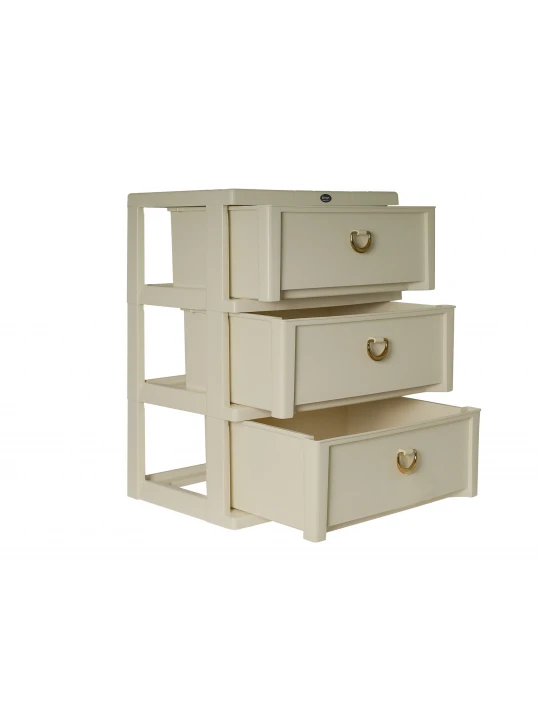 Plastic commode LIMON 151807 SEC.3 N2 CREAM 