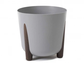 Ծաղկի զամբյուղ LAMELA LA212-27 FRIDA ROUND ECO WOOD 180 GRAY 