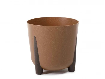 Flower pot LAMELA LA247-38 FRIDA ROUND ECO WOOD 340 WOOD 