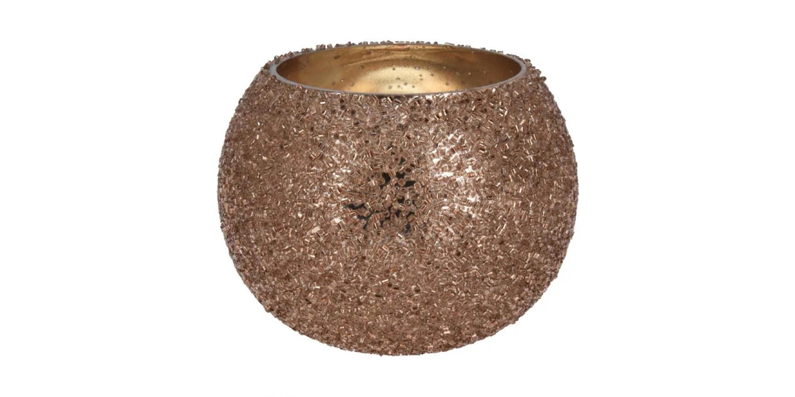 Մոմակալ KOOPMAN BEADED VOTIVE COPPER (134545) (A68121320)